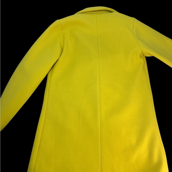 Kaos Girls Chartreuse Single-Button Coat - Picture 6 of 6